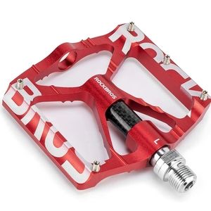 ROCKBROS Mountain Bike Pedals MTB Pedals Bicycle Flat Pedals Aluminum 9/16"